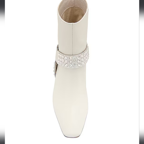 Raye Alvar Kitten Boot in Bone - Picture 9 of 10